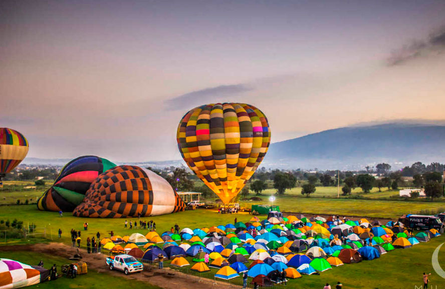 Vuelo en Globo sobre Teotihuacán