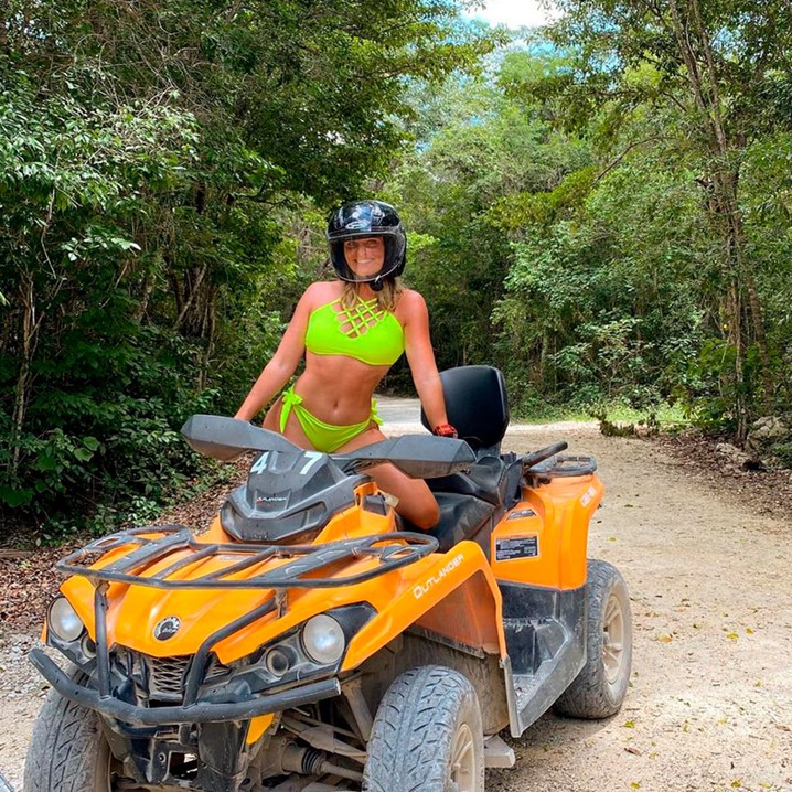ATV individual, Tirolesas y Cenote Tour Xtreme