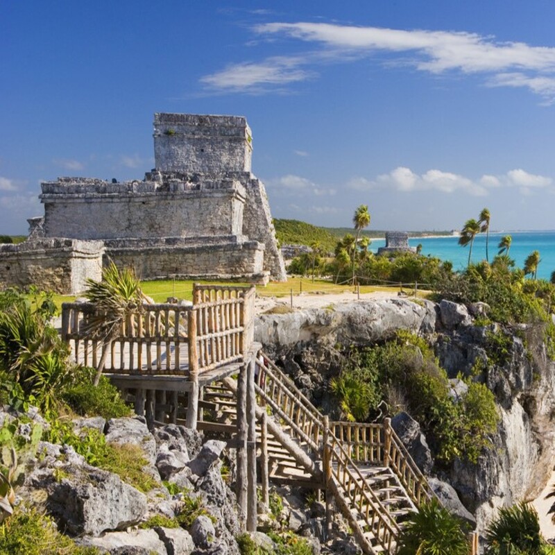 ¡Tour 4x1! Tulum, Coba, Cenote and Playa del Carmen