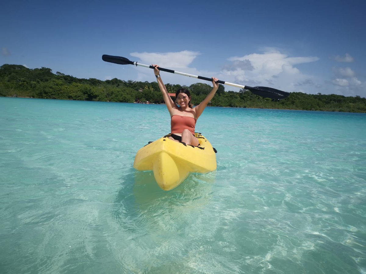 Bacalar Lagoon Tour with Kayaks and Cenote Azul 